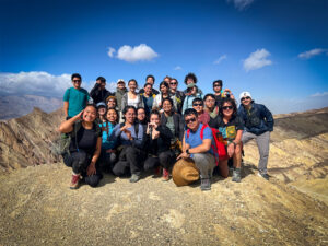 Group photo of students on an outdoor excursion with The Keystone Network
