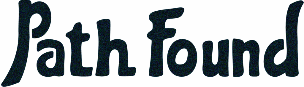 Path Found typographic logo